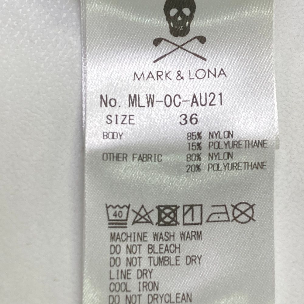 サイズ：36 MARK&LONA マークアンドロナ ハイネック 長袖Tシャツ 裏