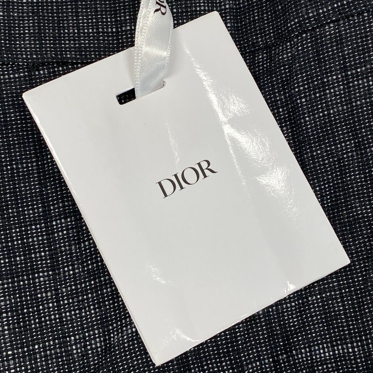 Eg23 【極美品】Christian Dior ショートパンツ コットンリネン