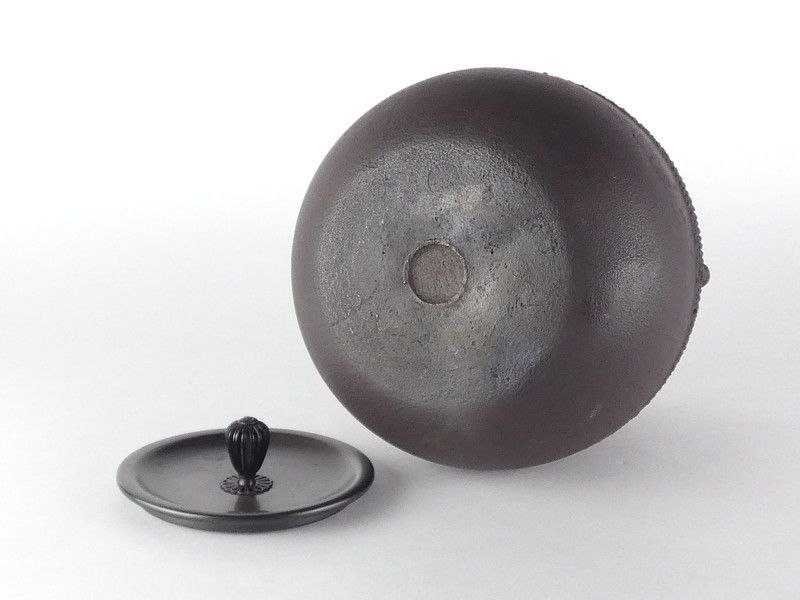 畠春斎「霰 鶴首釜」共箱 保証品 茶道具 /R262(tk4) - メルカリ