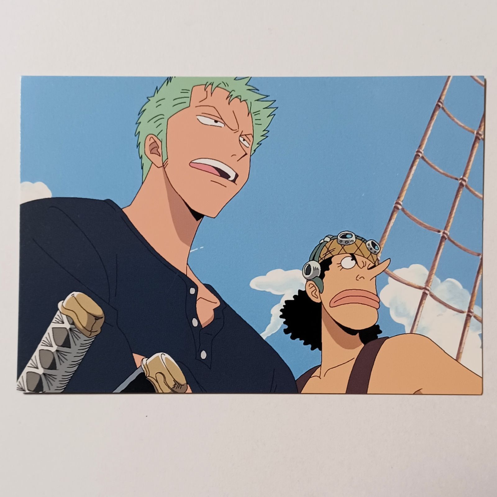 N.67 ロロノア・ゾロ ウソップ （ ワンピース ブロマイド ）ONE PIECE