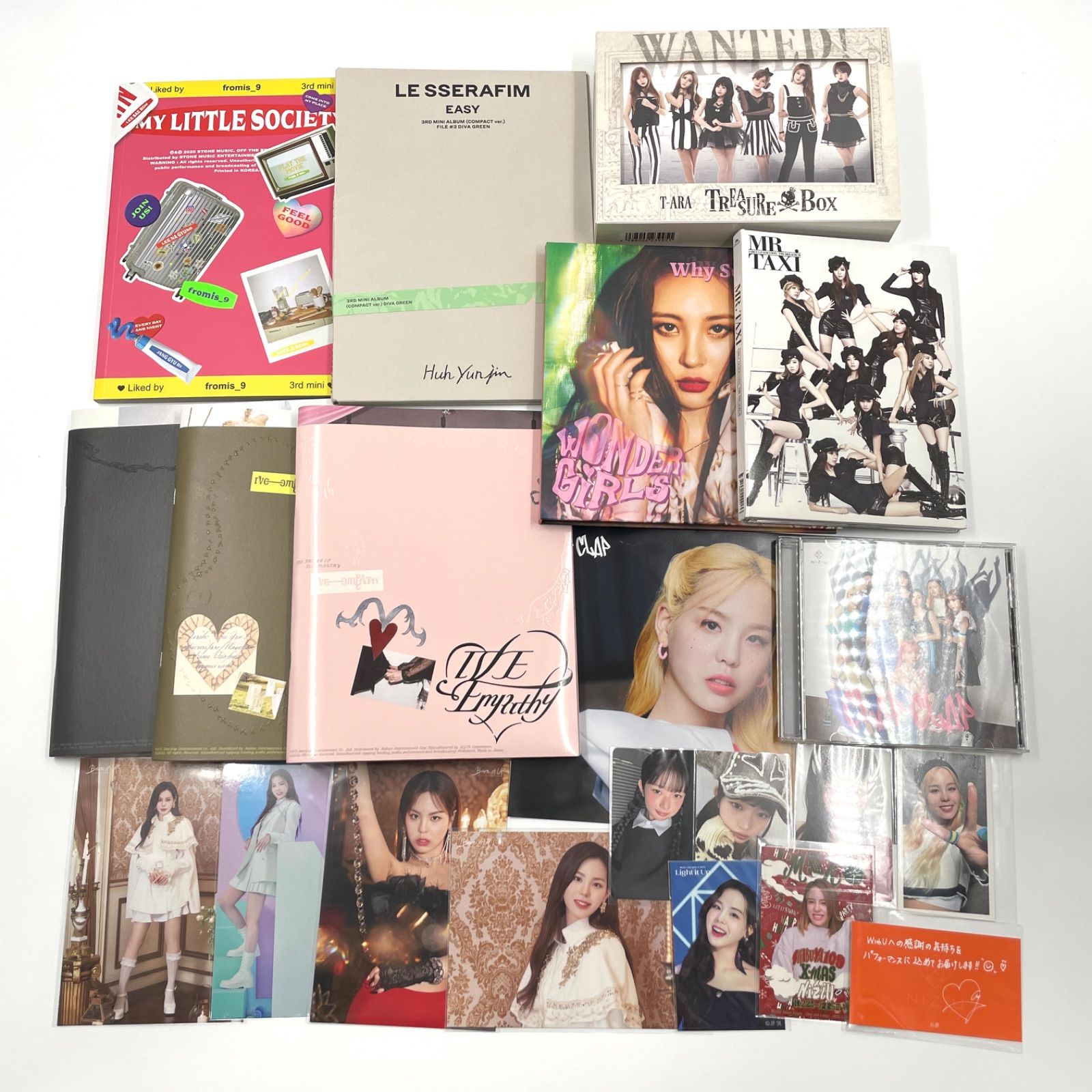IU CD トレカ まとめ売り セット IVE 少女時代 NiziU 等 K-POPアイドル CD 大量まとめ売り トレカ等中