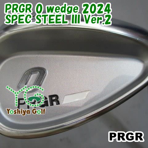 ウェッジ プロギア PRGR 0 wedge 2024/SPEC STEEL III Ver.2/wedge/56[145609]