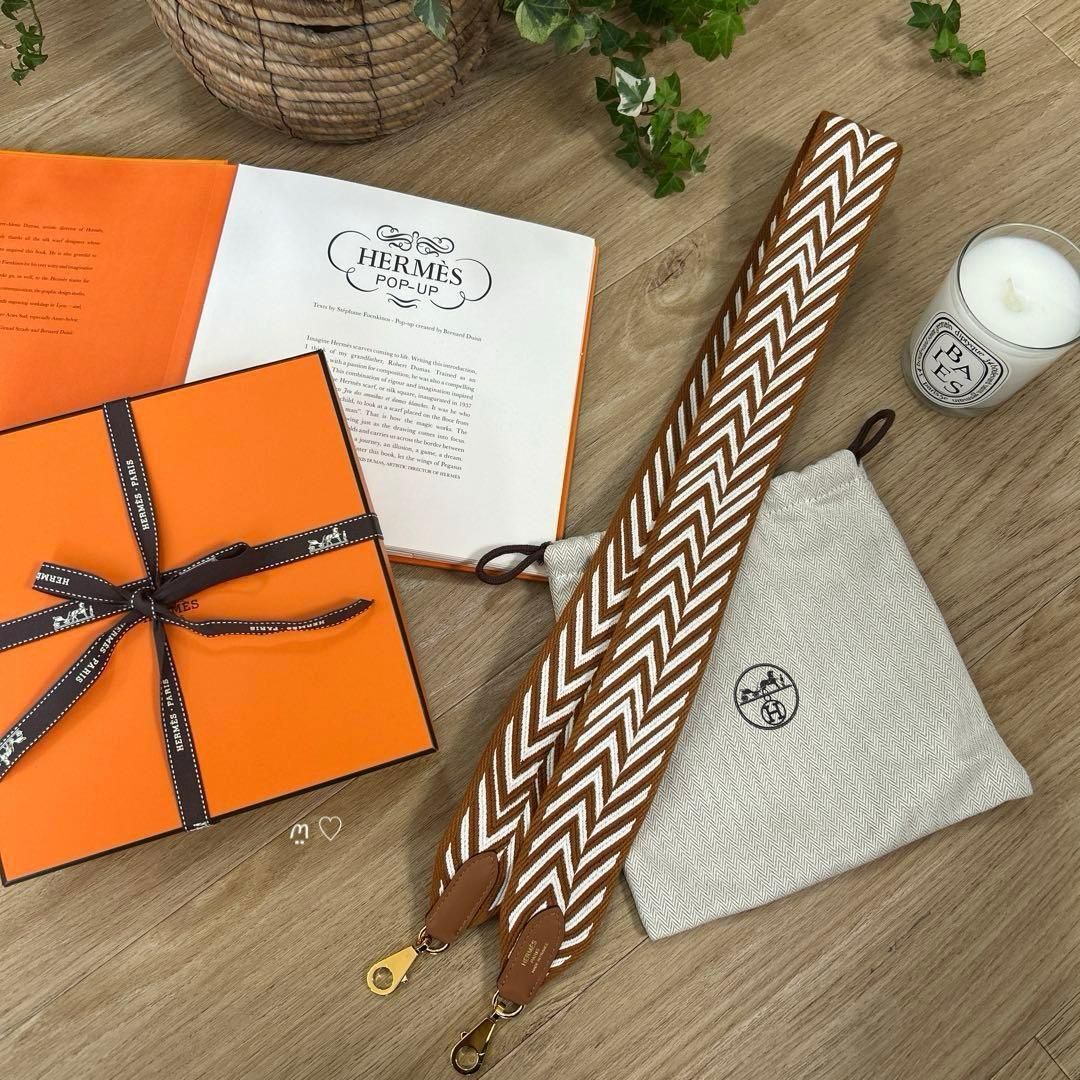 HERMES エルメス バンドリエール サングルジグザグ ショルダー