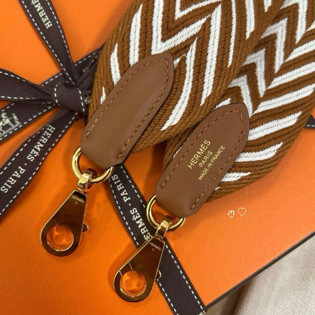HERMES エルメス バンドリエール サングルジグザグ ショルダー 