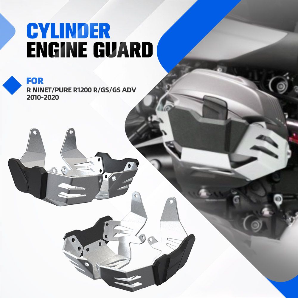 BMW R NineT/R1200 R/GS/GS ADV 用 エンジンガードカバー 2010-2020