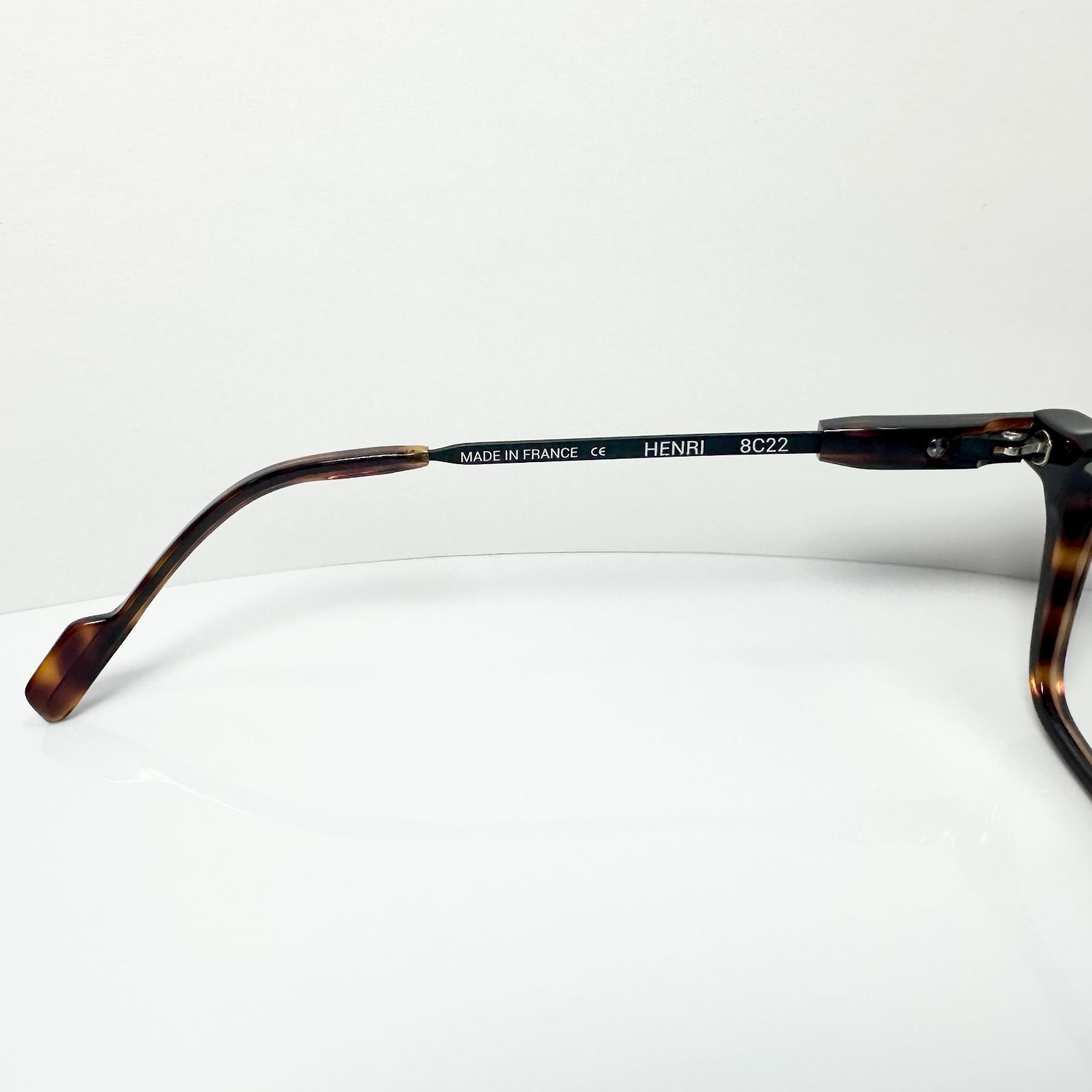 ANNE ET VALENTIN 新品・純正ケース付き HENRI 8C22 Frame France メガネ アンバレンタイン FRAME FRANCE フランス製 クラウンパント