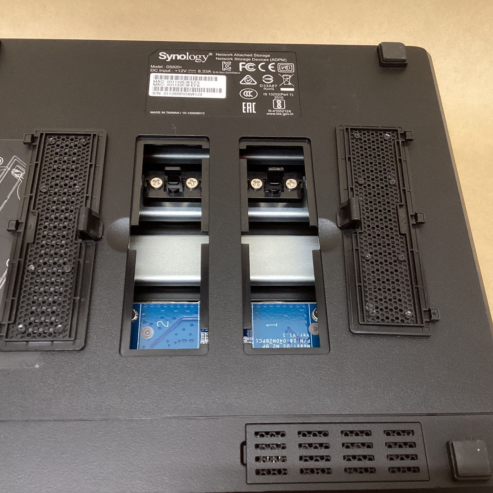 美品】SYNOLOGY DS920+ 4ベイ NAS 8TB 動作確認済 - メルカリ