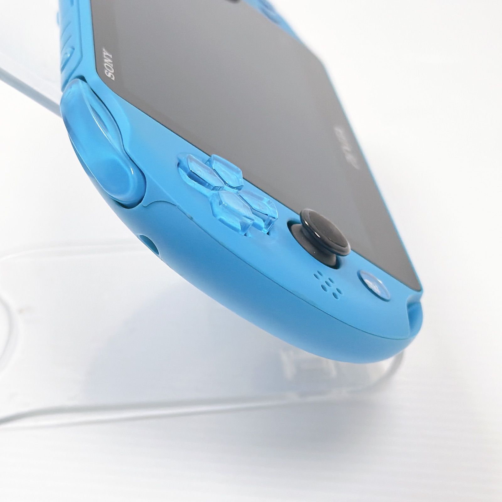PSVITA PCH 2000 アクアブルー 良品 純正4GBメモリーカード付き