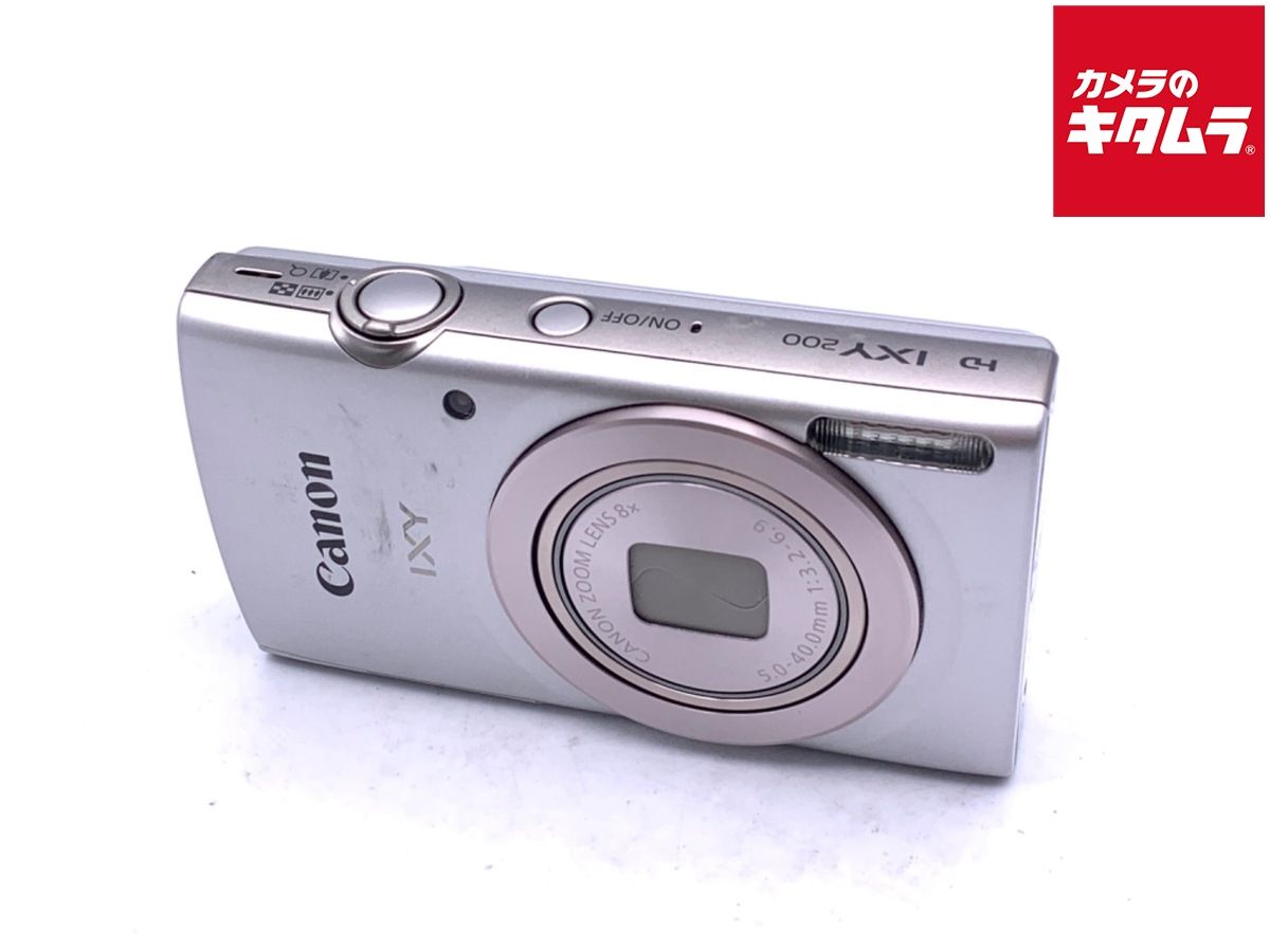 【中古】 【並品】 キヤノン IXY 200 シルバー