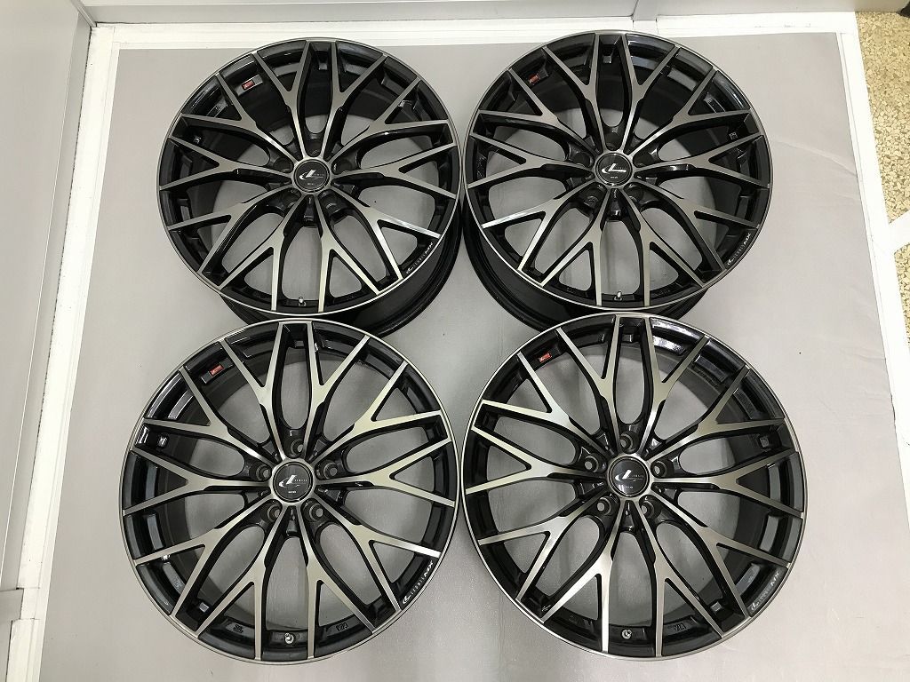 ◎小傷 美品 LEONIS MX 19inc 8J +35 114.3/5H 即納 4本 検