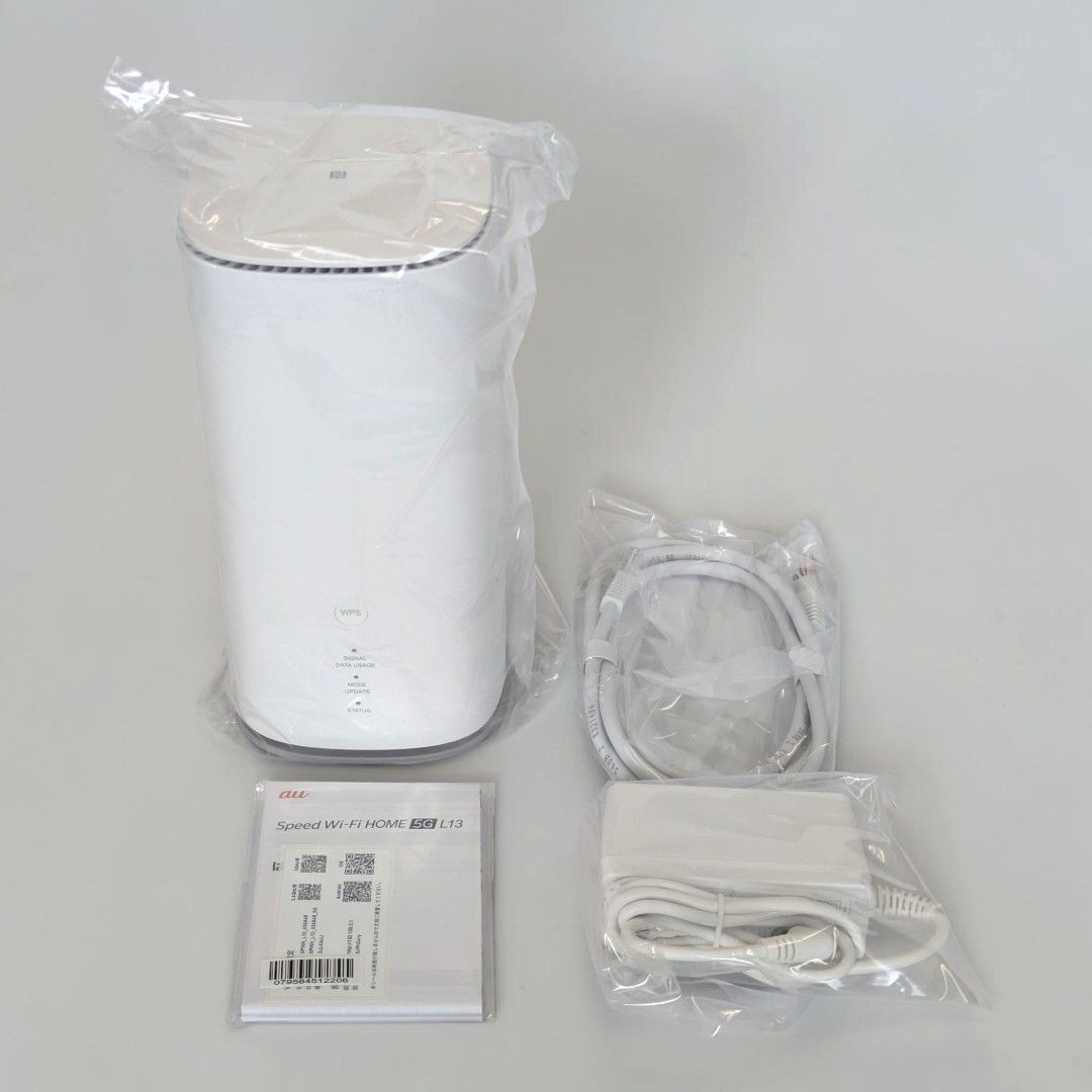 新品未使用】Speed Wi-Fi HOME 5G L13 ZTR02 ホワイト ZTE ホーム