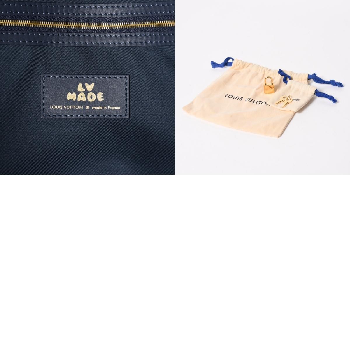 極美品 LOUIS VUITTON ルイヴィトン × NIGO キーポル バンドリエール50