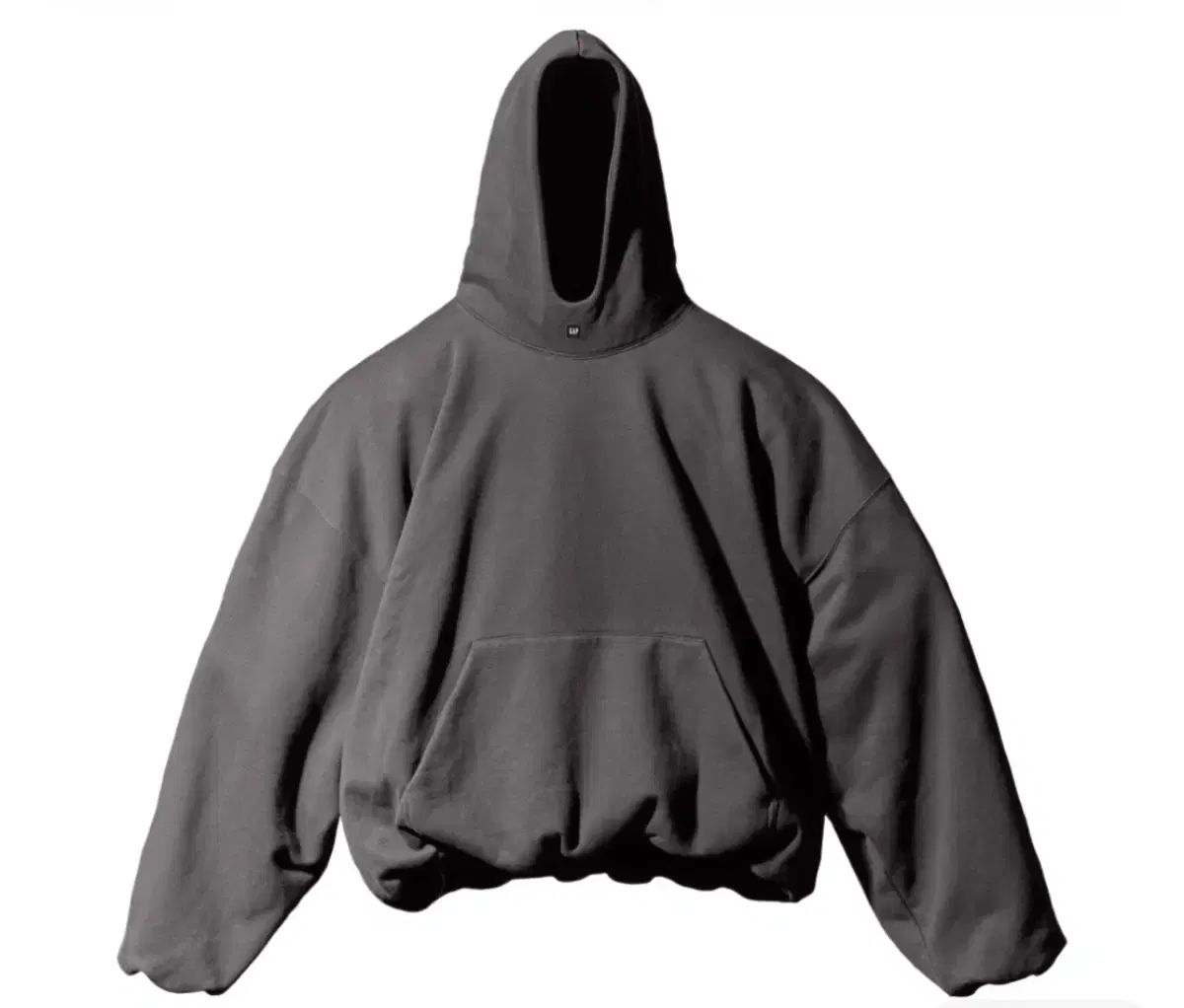 イージー ギャップ エンジニアード バイ バレンシアガ ロゴ フーディー DARK GREY XL