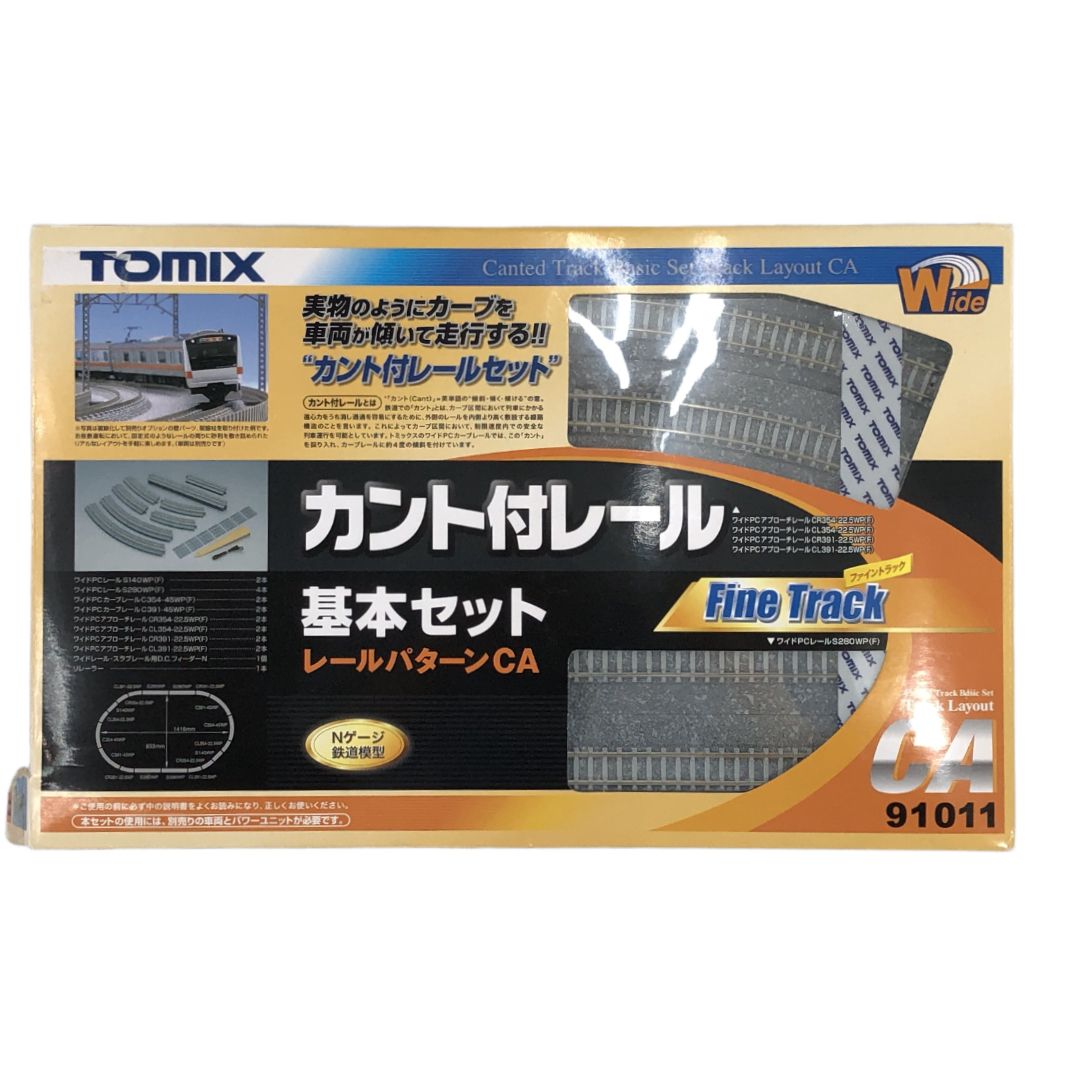 TOMIX 91011 カント付レール 基本セット レールパターンCA Nゲージ