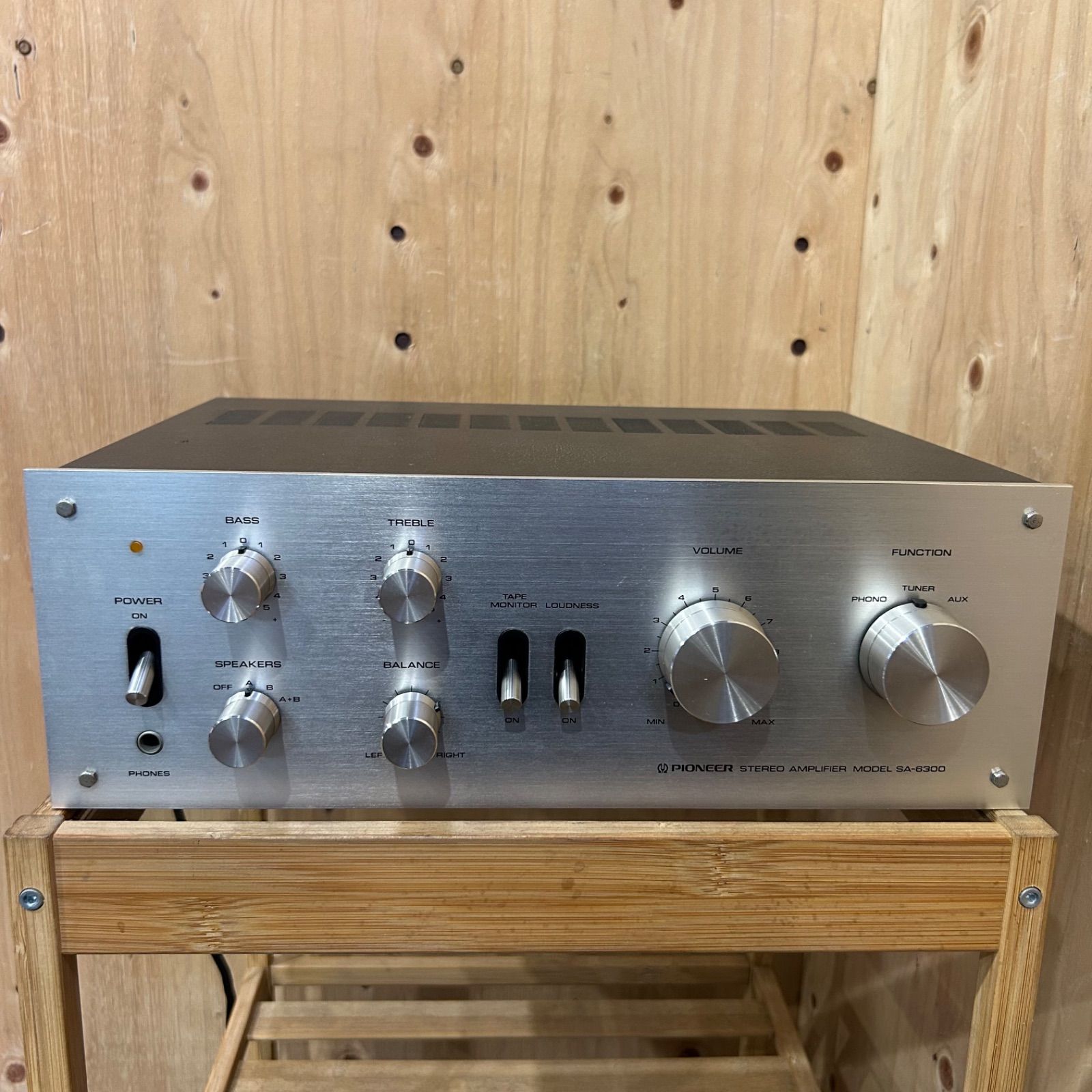 SGM】ジャンク Pioneer プリメインアンプ SA‐6300 - メルカリ