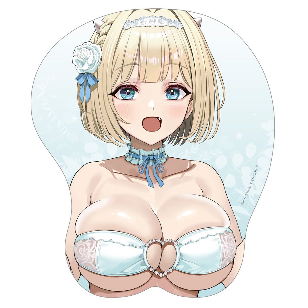 【予約商品】ブラウンダスト2 描き下ろし特大マウスパッド ユースティア/ウエディング水着【箱あり】【正規品】カーテン魂