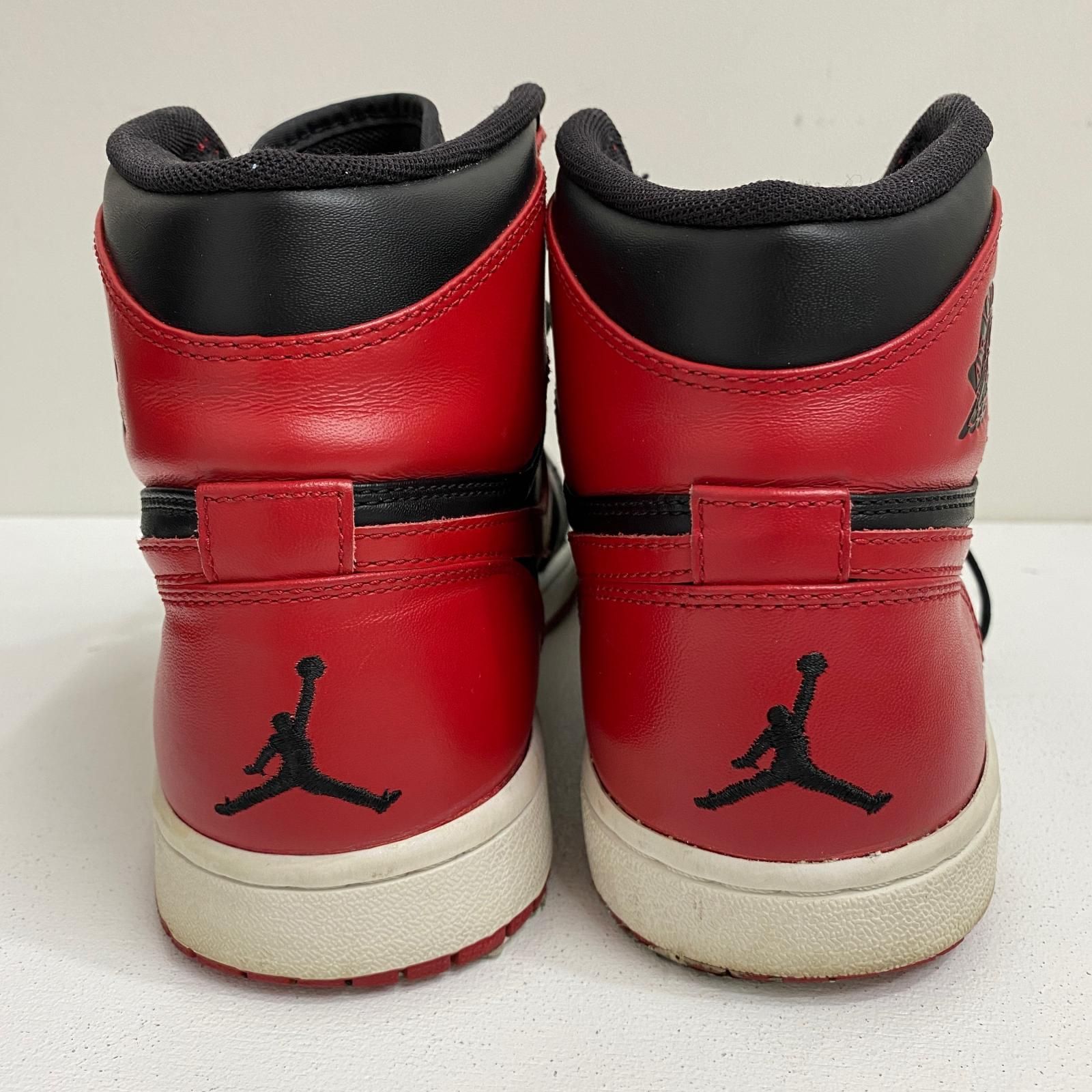 【加古川店】 中古 NIKE | ナイキ スニーカー AJ 1 DMP 60 Pts BRED 332550 レッド 27cm 【126】 加古川店】 中古 NIKE | ナイキ スニーカー AJ 1 DMP 60 Pts BRED