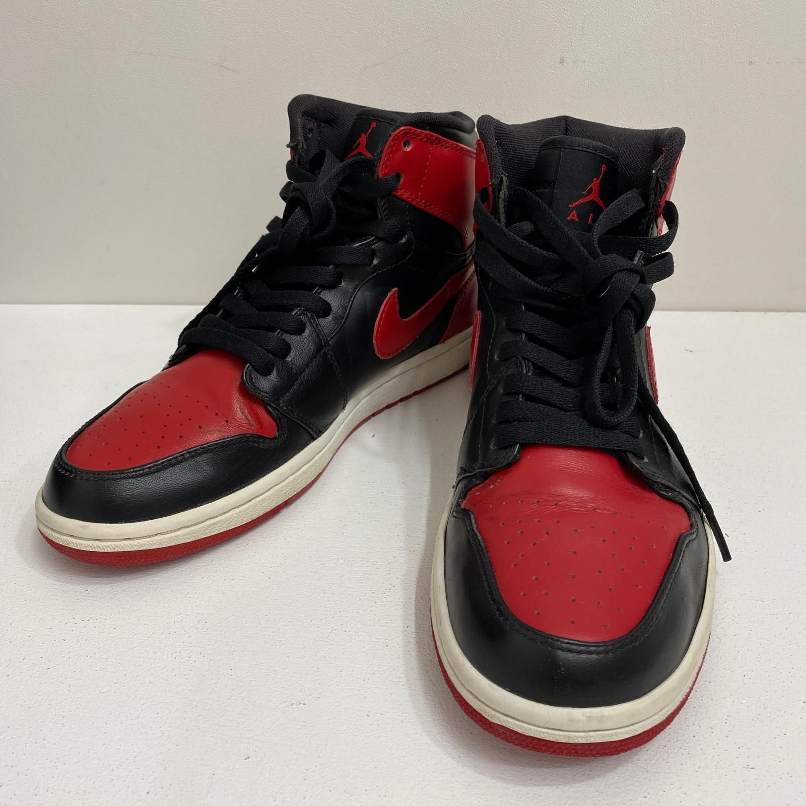 【加古川店】 中古 NIKE | ナイキ スニーカー AJ 1 DMP 60 Pts BRED 332550 レッド 27cm 【126】 加古川店】 中古 NIKE | ナイキ スニーカー AJ 1 DMP 60 Pts BRED