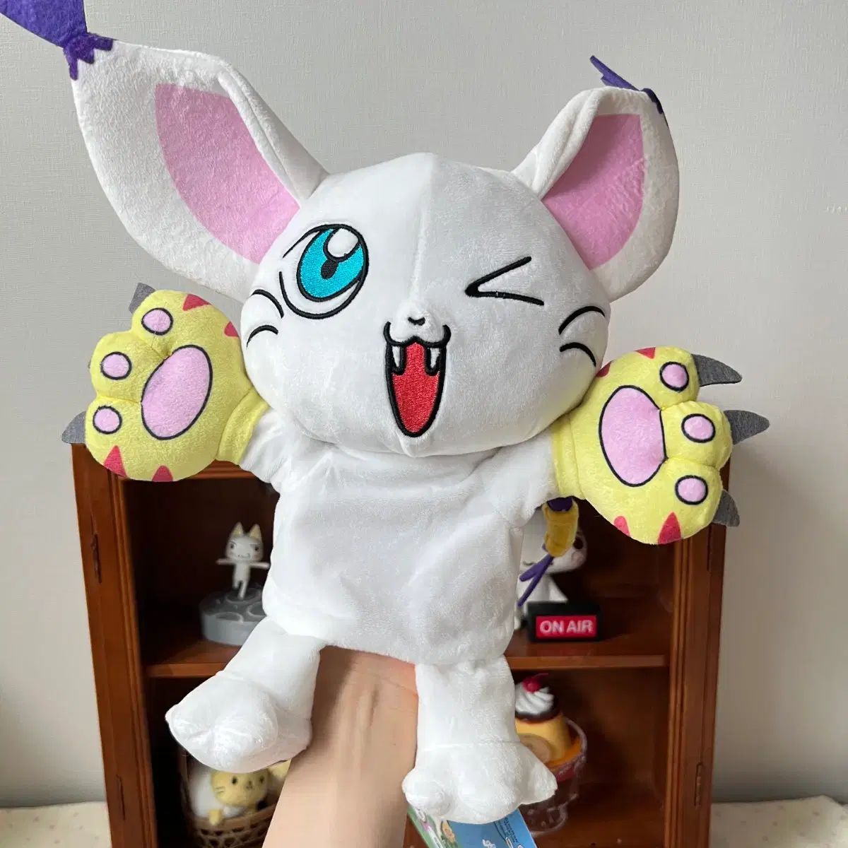 デジタルモンスター アドベンチャー ガトモン ハンドパペット ぬいぐるみ