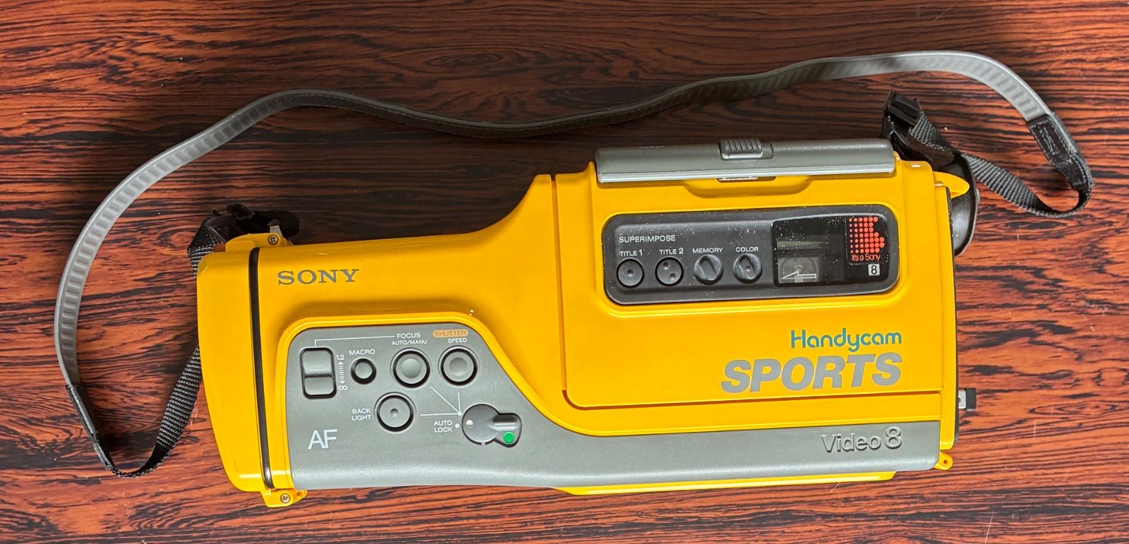 ジャンク品 ソニー Handycam SPORTS CCD-SP5 ビデオカメラ レトロ 動作