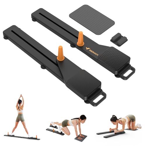 MERACH ピラティスボード 多機能トレーニングボード ピラティスマシン 腹筋ローラー 取り外し可能 腹筋 内転筋 骨盤底筋 腹筋 トレーニング 筋トレ 器具 アブローラー マシンピラティス ふっきんろーらー ホームジムpms