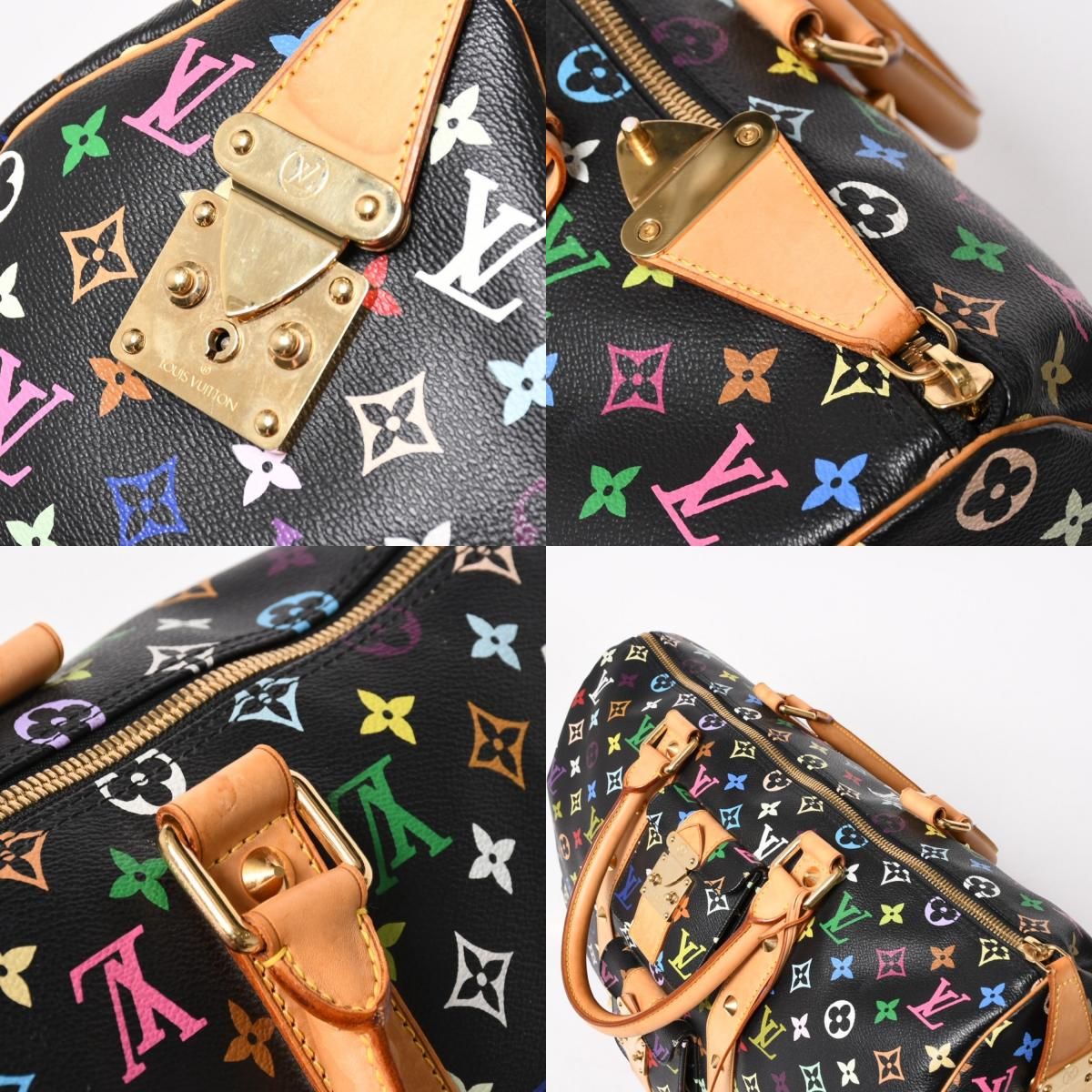 極美品 LOUIS VUITTON ルイヴィトン × 村上隆 モノグラムマルチカラー