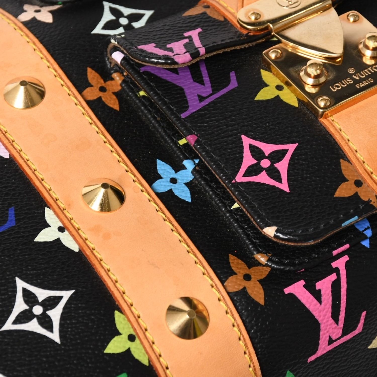 極美品 LOUIS VUITTON ルイヴィトン × 村上隆 モノグラムマルチカラー
