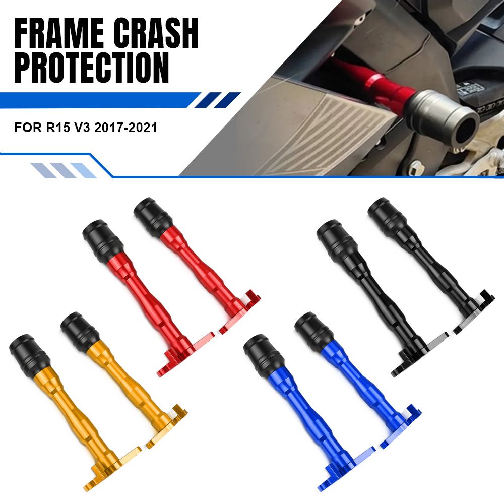 ヤマハ R15 V3 2017-2021 用 オートバイ転倒保護フレーム クラッシュパッド