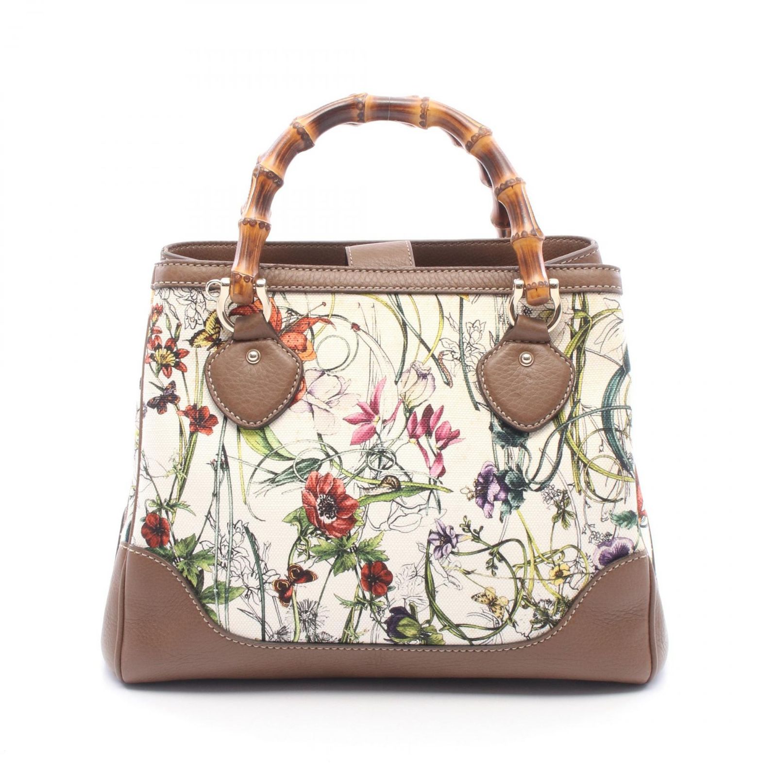 GUCCI グッチ ダイアナ バンブー ハンドバッグ
