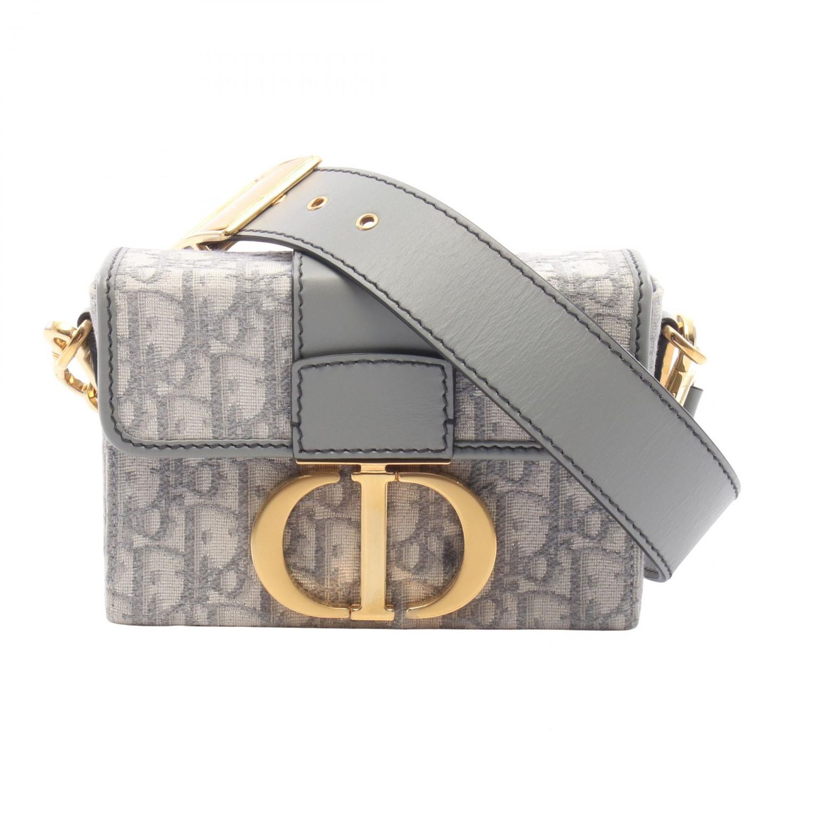 Dior ディオール 30 MONTAIGNE ボックスバッグ オブリーク ジャカード ショルダーバッグ