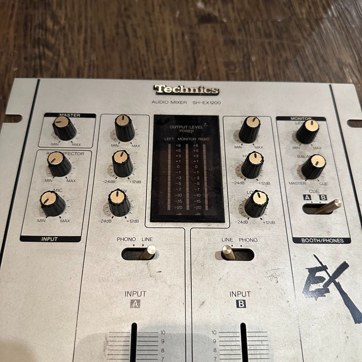 Technics SH-EX1200 DJミキサー テクニクス オーディオミキサー - メルカリ