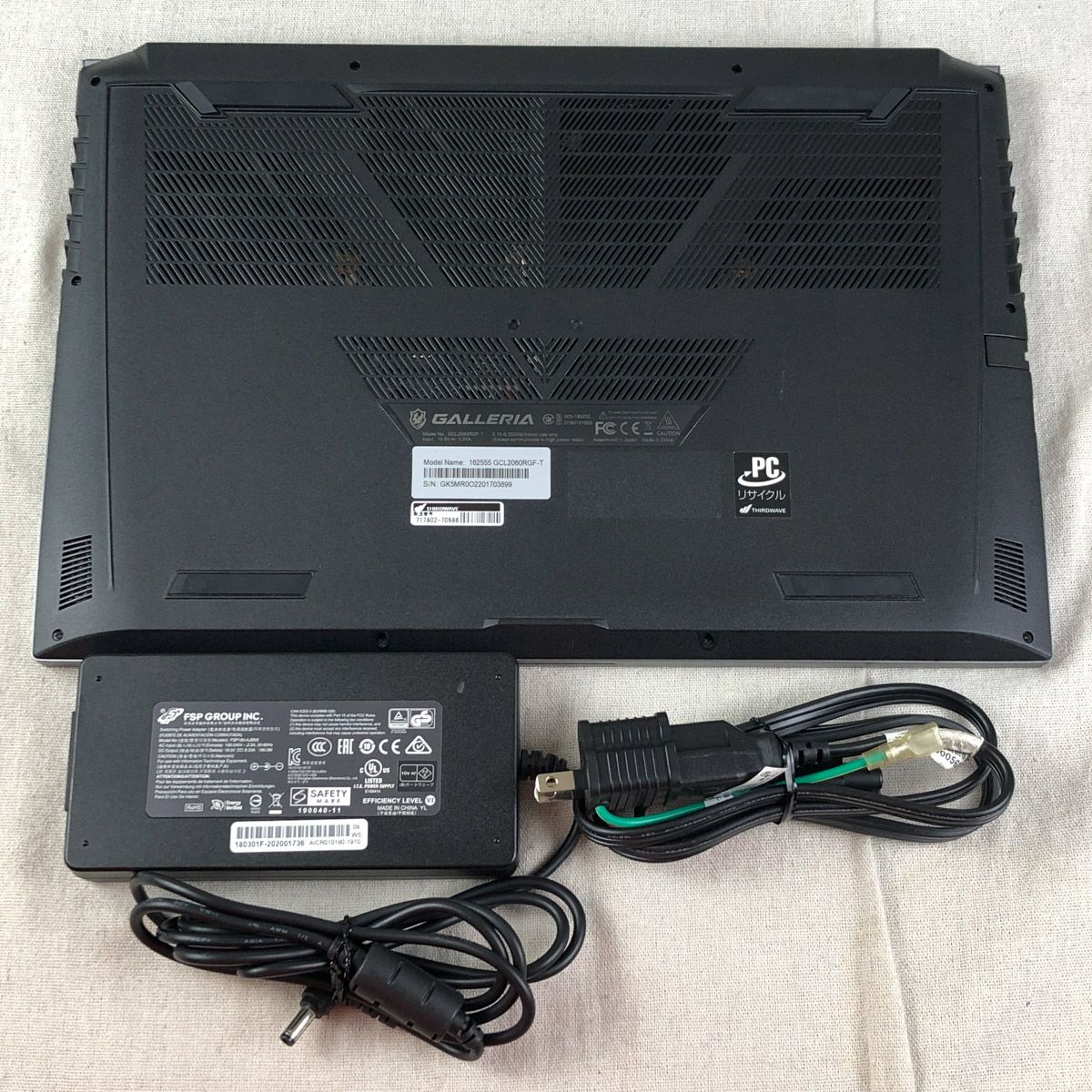 ジャンク GZ2060RGF-T i7 RTX2060 16GB SSD - メルカリ