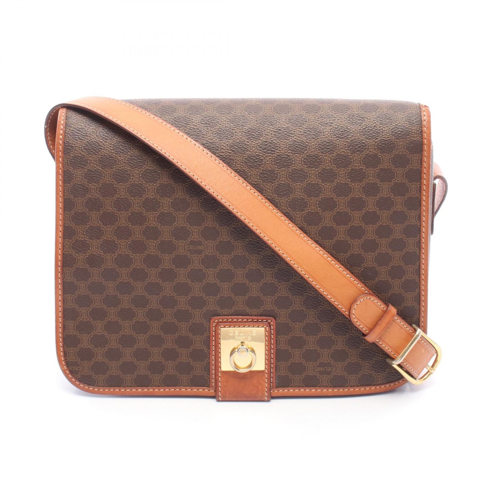 CELINE セリーヌ マカダム ショルダーバッグ 29,120円