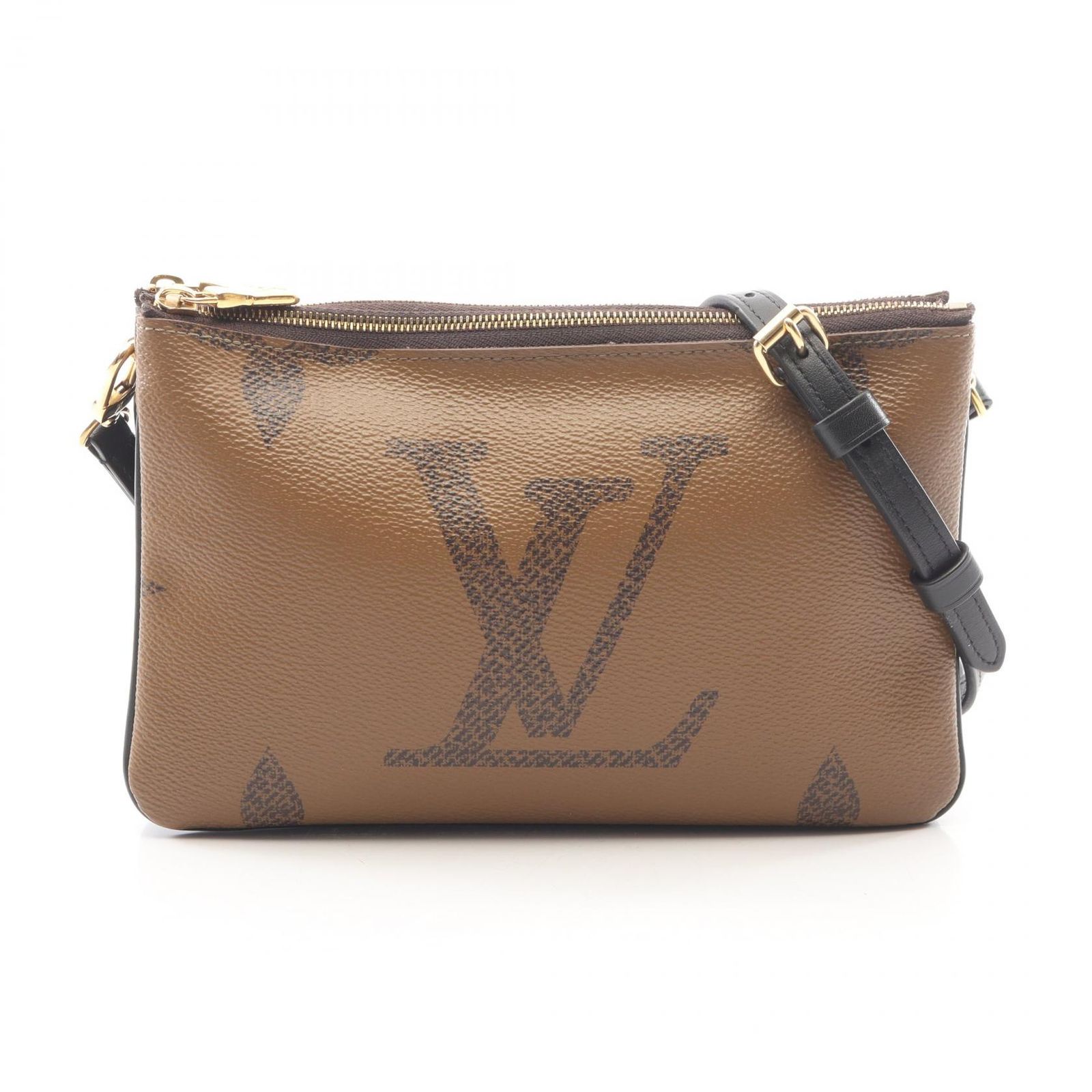 LOUIS VUITTON ルイ・ヴィトン ポシェット ドゥーブル ジップ ショルダーバッグ