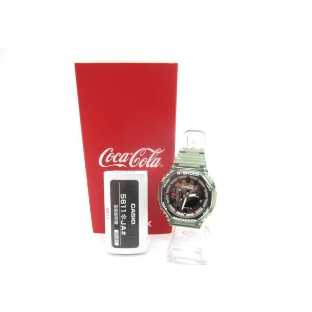 未使用 CASIO カシオ G-SHOCK GA-2100CC-3AJR コカ・コーラ 140周年