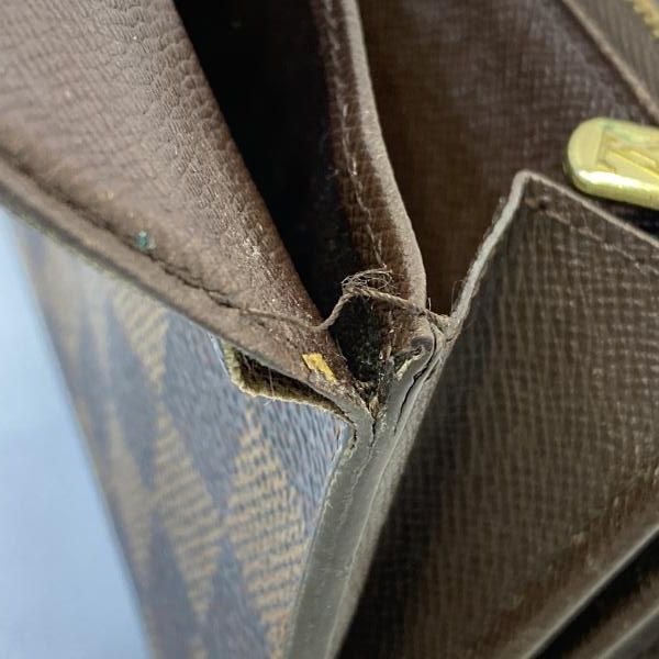 中古】LOUIS VUITTON ダミエ ポルトフォイユ・サラ N61734 R-C ルイ