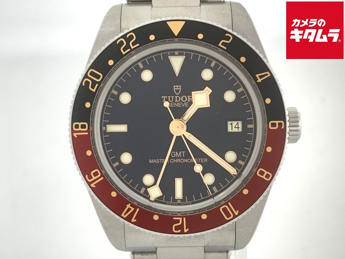 【中古】 【美品】 チューダー ブラックベイ GMT ブラック 7939G1A0NRU-0001 ステンレススティール