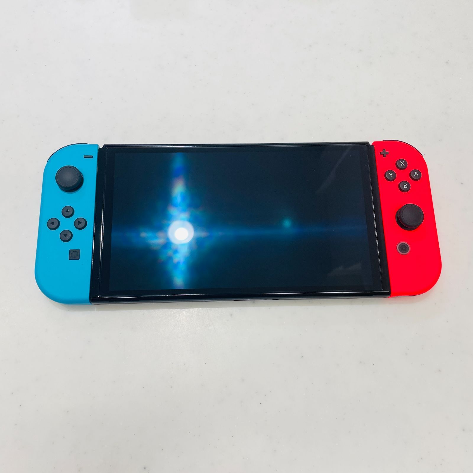美品 2024年製 Nintendo Switch 有機ELモデル ネオン 本体セット 動作