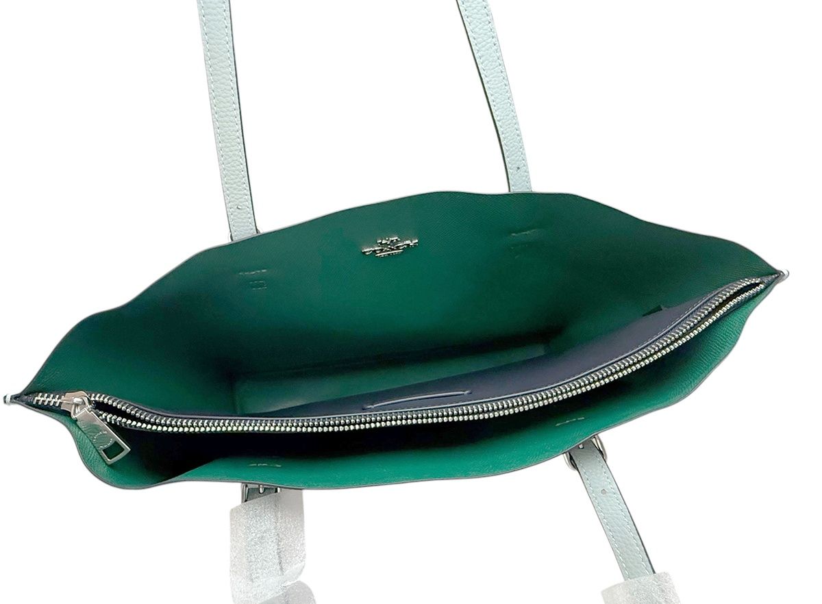 コーチ COACH モリー トートバッグ 1671 ミントブルー 未使用品 - メルカリ