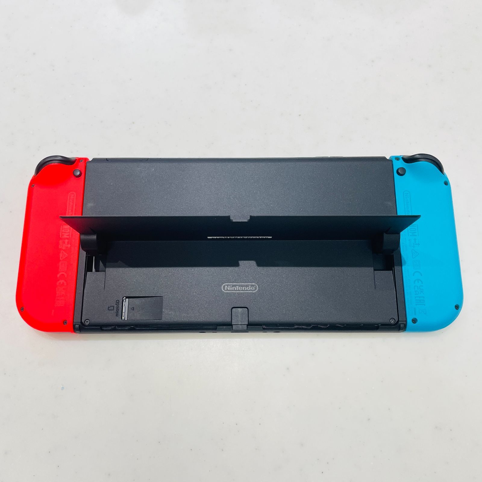 美品 2024年製 Nintendo Switch 有機ELモデル ネオン 本体セット 動作