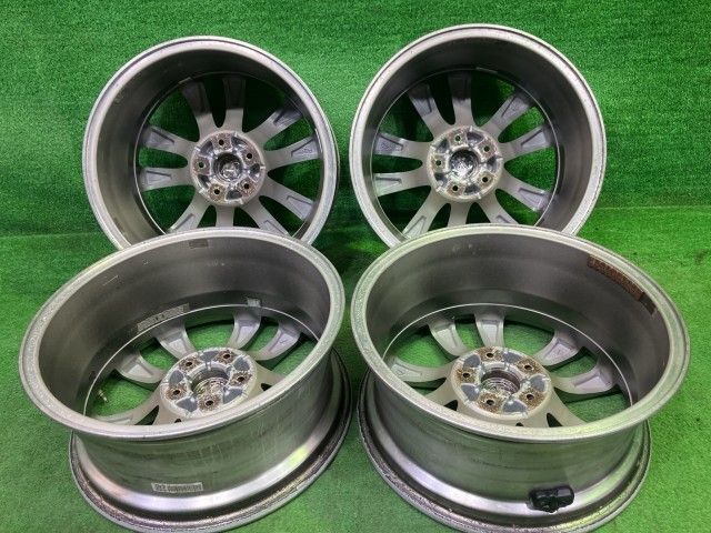 日産Y51フーガ純正18インチアルミホイールのみ4本 18x8+43 5H-114.3