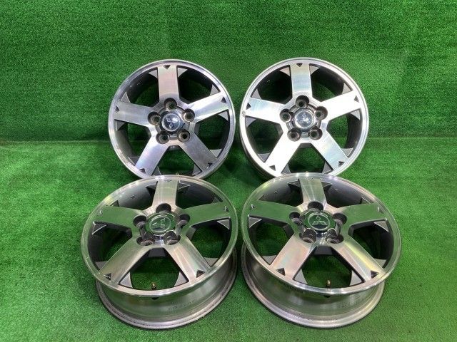 三菱 MITSUBISHI 純正 パジェロミニ H58A ホイール アルミ ガンメタポリッシュ 15インチ 5.5J 5穴 4本 114.3 + MR961594 14,714円