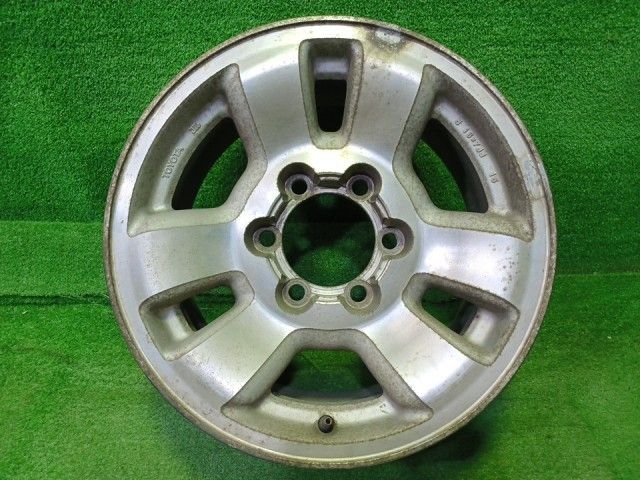 トヨタ TOYOTA 純正 ハイラックスサーフ 1本 ホイール アルミ シルバーポリッシュ 16インチ 7J 6穴 1本 139.7 +15 42611-35140