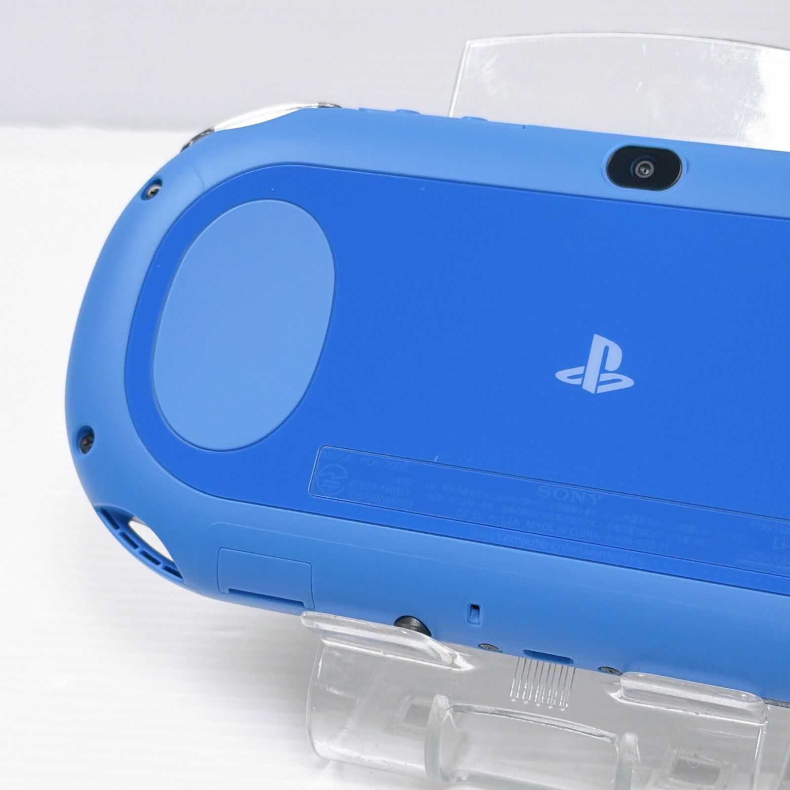 SONY - PSVita 2000 ブルー FW3.60 美品 極美品 PSVITA PCH 2000 ブルーブラック 純正4GBメモリーカード付き