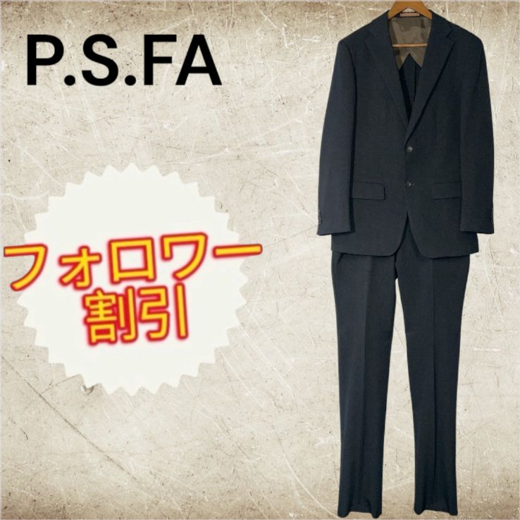 07137 P.S.FA パーフェクトスーツファクトリー 上下セットパンツスーツ