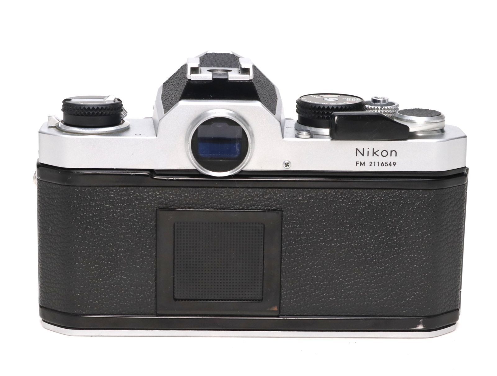 D (ジャンク) Nikon ニコン FM ボディ シルバー 返品不可 77-119