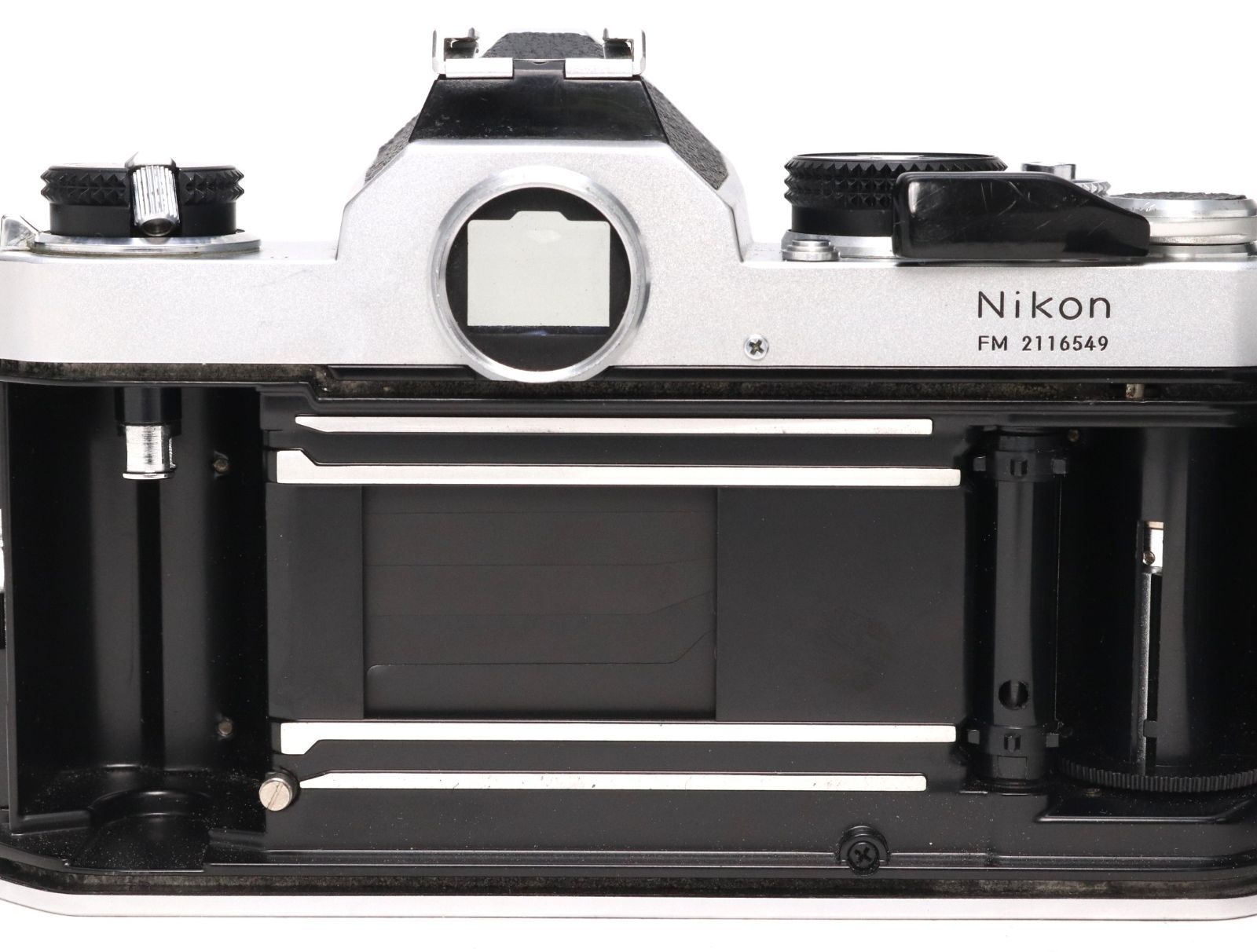 D (ジャンク) Nikon ニコン FM ボディ シルバー 返品不可 77-119