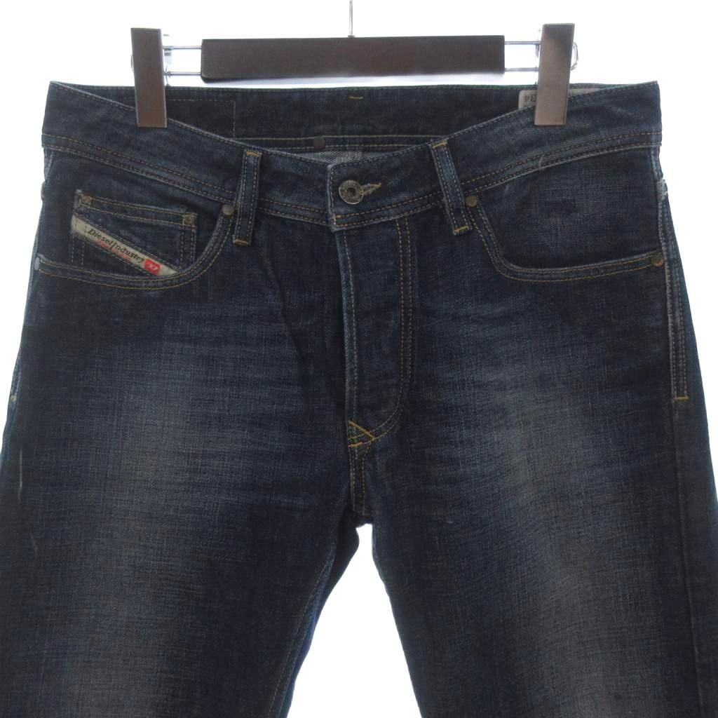 ディーゼル DIESEL LARKEE デニム パンツ ボタンフライ インディゴ W30