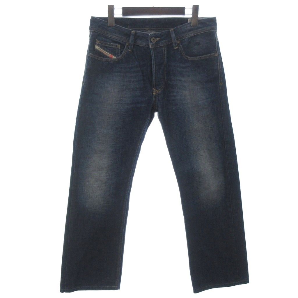 【ミッチェル】DIESEL デニムパンツ　LARKEE インディゴ　W34 ディーゼル DIESEL LARKEE デニム パンツ ボタンフライ インディゴ W30
