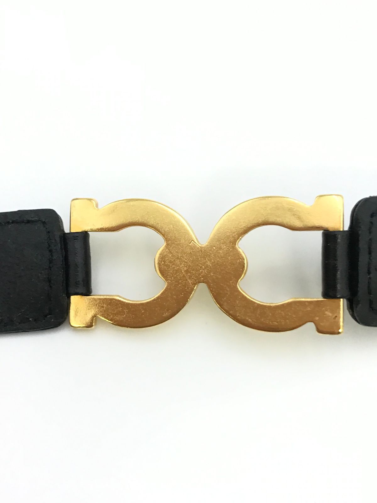 Salvatore Ferragamo フェラガモ ベルト ダブルガンチーニ ブラック
